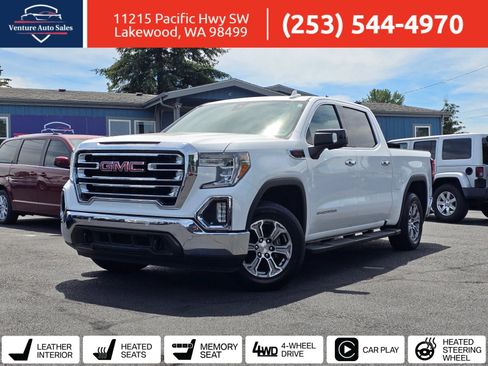 Used 2020 GMC Sierra 1500 SLT w/ Driver Alert Package II AWD/4WD image 1