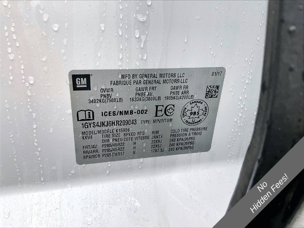 Used 2017 Cadillac Escalade ESV Premium Luxury AWD/4WD image 29