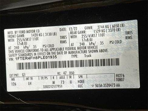 Used 2023 Ford Ranger XLT w/ Equipment Group 301A Mid image 29