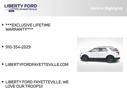 Used 2018 Ford Explorer XLT w/ Equipment Group 202A FWD image 5