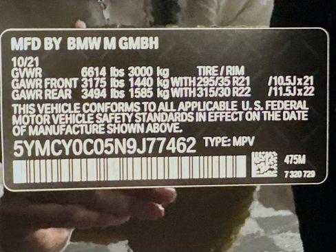 Used 2022 BMW X6 M Competition xDrive w/ Competition Package image 36