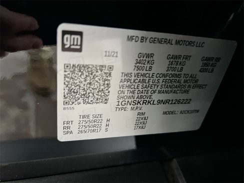 Used 2022 Chevrolet Tahoe RST w/ Sport Performance Package image 29