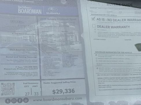 Certified 2025 Subaru Crosstrek 2.5i Sport image 31