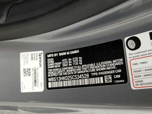 Used 2025 BMW M4 Coupe w/ Executive Package RWD image 26