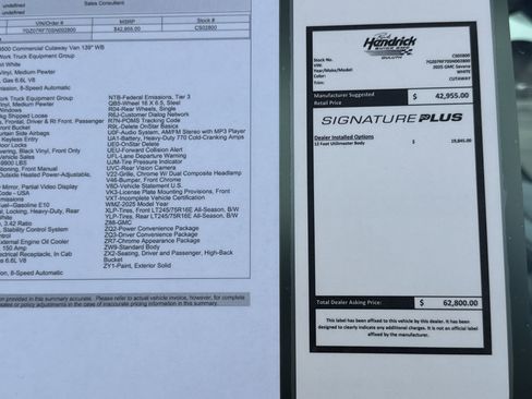 New 2025 GMC Savana 3500 w/ Power Convenience Package image 33