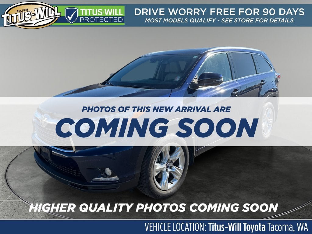 Used 2016 Toyota Highlander Limited w/ Driver Technology Package AWD/4WD image 2