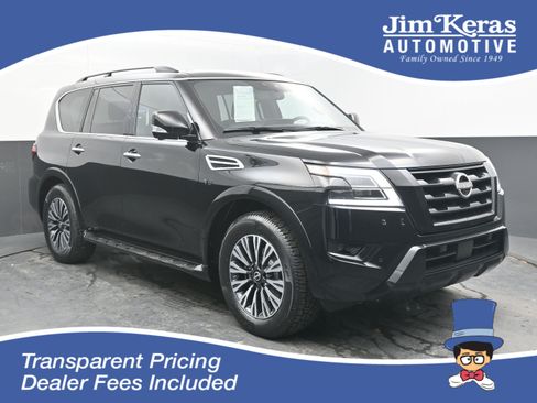 Used 2022 Nissan Armada SL w/ Midnight Edition Package RWD image 1