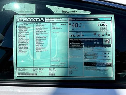 New 2025 Honda Accord EX-L image 26