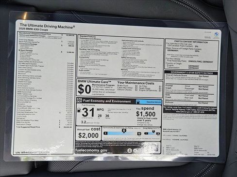 New 2026 BMW 430i Coupe image 19