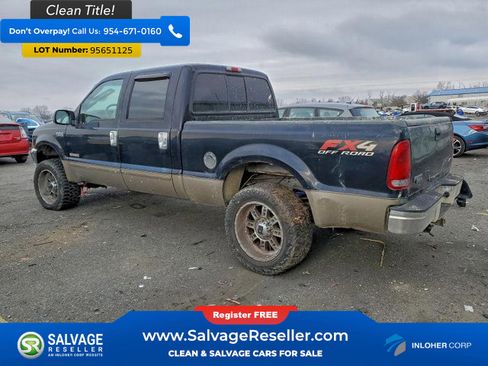 Used 2003 Ford F250 4x4 Crew Cab Super Duty image 3