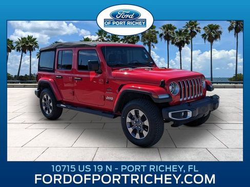 Used 2019 Jeep Wrangler Unlimited Sahara AWD/4WD image 1
