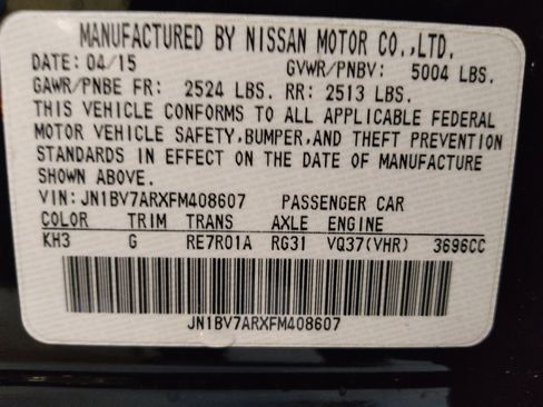 Used 2015 INFINITI Q50 AWD w/ Moonroof Package image 33