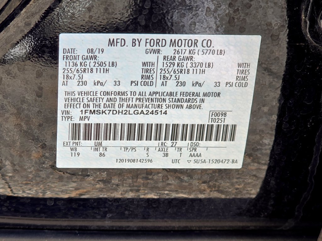 Used 2020 Ford Explorer XLT RWD image 25