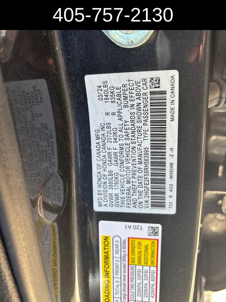 Used 2024 Honda Civic Sport image 4