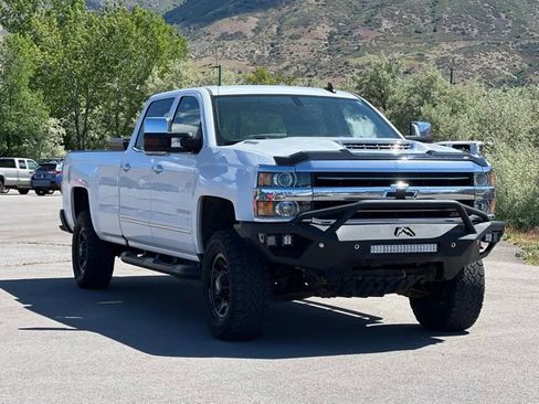 Used 2019 Chevrolet Silverado 3500 LTZ w/ Duramax Plus Package AWD/4WD image 1