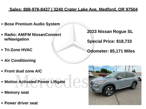 Used 2023 Nissan Rogue SL w/ SL Premium Package AWD/4WD image 12