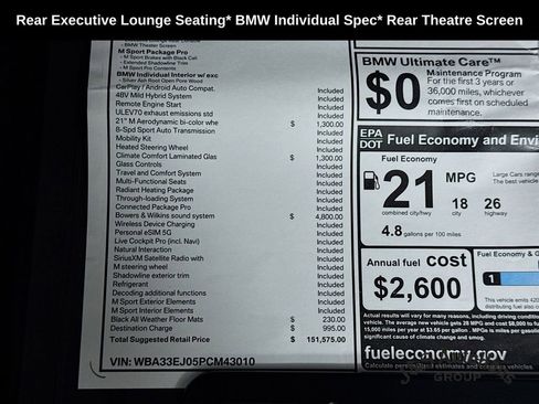 Used 2023 BMW 760i xDrive AWD/4WD image 45