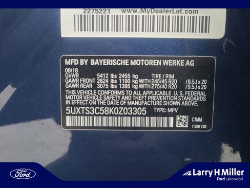 Used 2019 BMW X3 M40i w/ Premium Package image 25