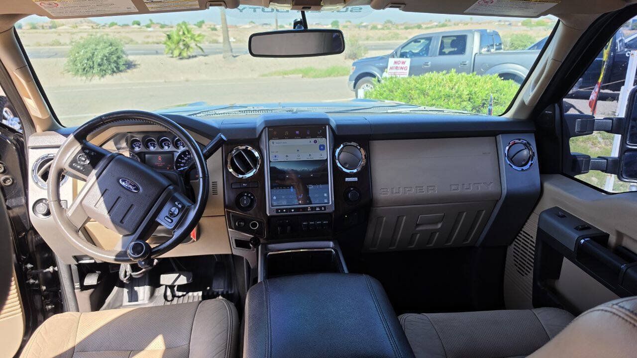 Used 2015 Ford F350 Lariat w/ Chrome Package AWD/4WD image 11