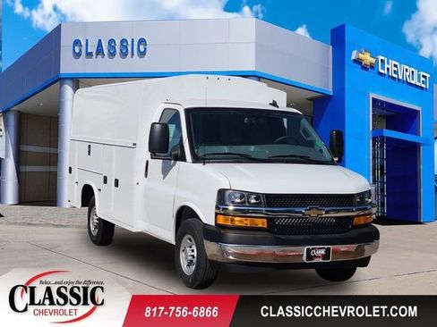 New 2025 Chevrolet Express 3500 w/ Power Convenience Package RWD image 1
