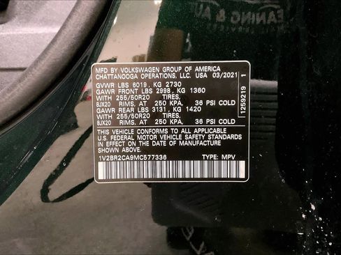 Used 2021 Volkswagen Atlas SEL AWD/4WD image 37