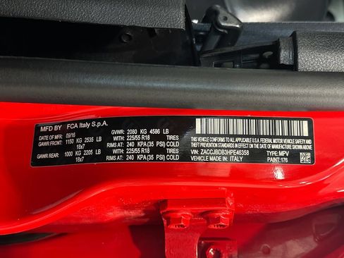 Used 2017 Jeep Renegade Limited AWD/4WD image 12