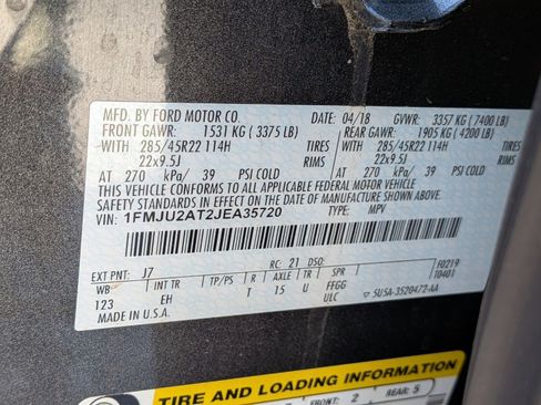 Used 2018 Ford Expedition Limited w/ Equipment Group 302A image 14