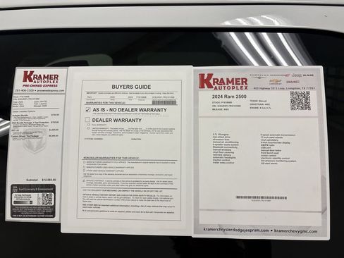 Used 2024 RAM 2500 Laramie image 35