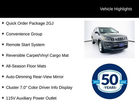 Certified 2021 Jeep Compass Latitude w/ Convenience Group AWD/4WD image 7