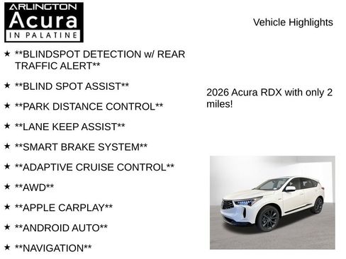 New 2026 Acura RDX A-Spec image 7