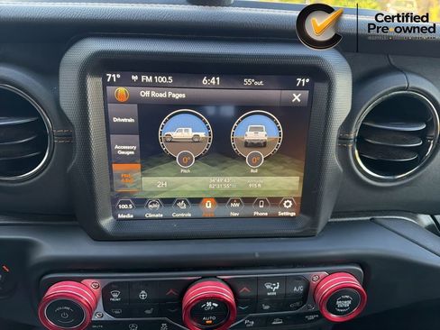 Certified 2022 Jeep Gladiator Overland AWD/4WD image 79