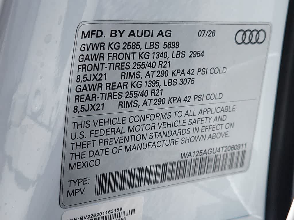 New 2026 Audi SQ5 Premium Plus AWD/4WD image 29