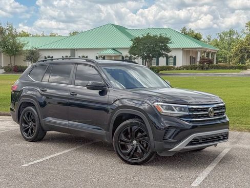 Used 2021 Volkswagen Atlas SE w/ Panoramic Sunroof Package FWD image 1