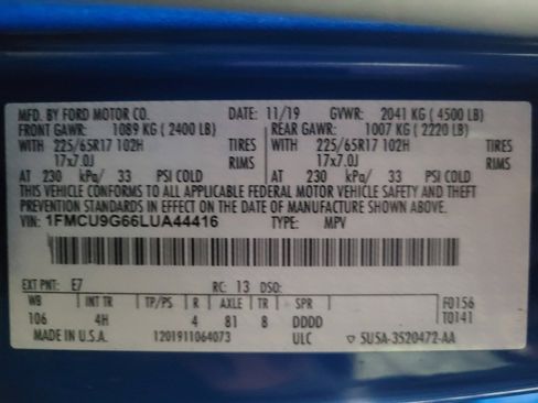 Used 2020 Ford Escape SE AWD/4WD image 33