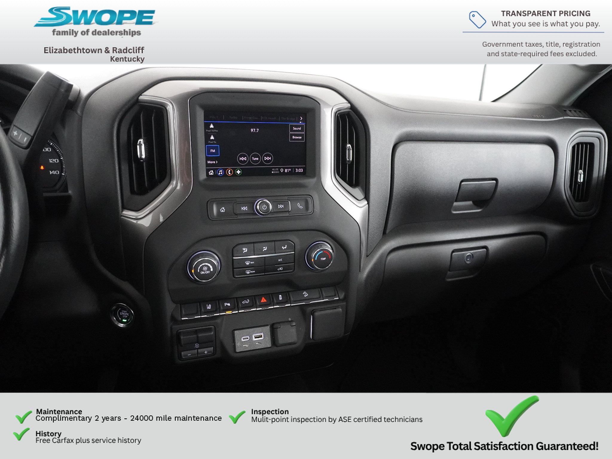 Used 2025 Chevrolet Silverado 2500 Custom w/ Custom Value Package AWD/4WD image 19