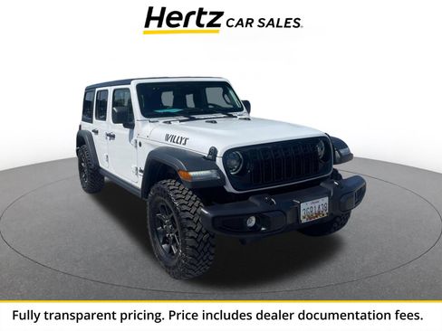 Used 2025 Jeep Wrangler Unlimited Sport AWD/4WD image 1