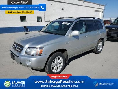 Used 2006 Toyota Highlander 4WD Hybrid