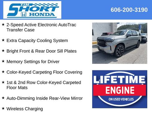Used 2023 Chevrolet Tahoe RST w/ Max Trailering Package AWD/4WD image 23