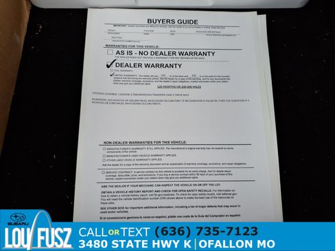 Used 2024 Subaru Crosstrek 2.0i Premium AWD/4WD image 35