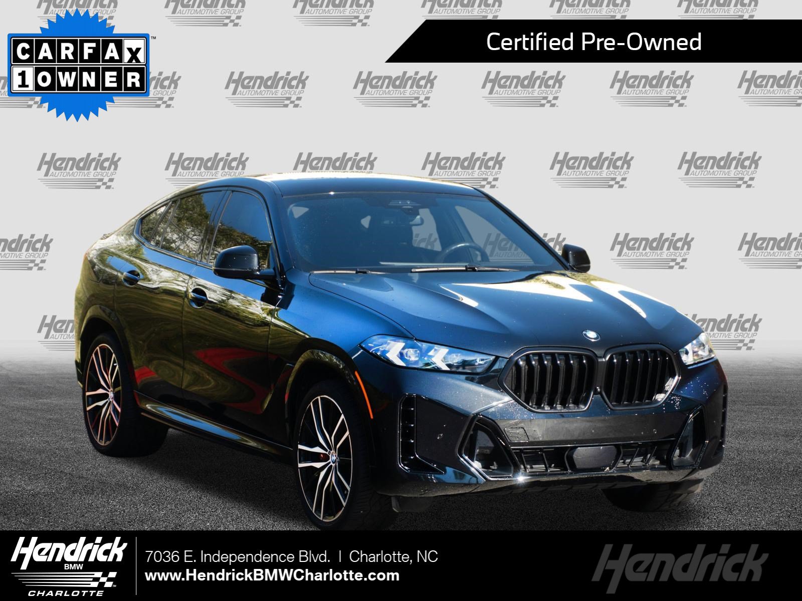 Certified 2024 BMW X6 xDrive40i w/ Executive Package AWD/4WD image 1