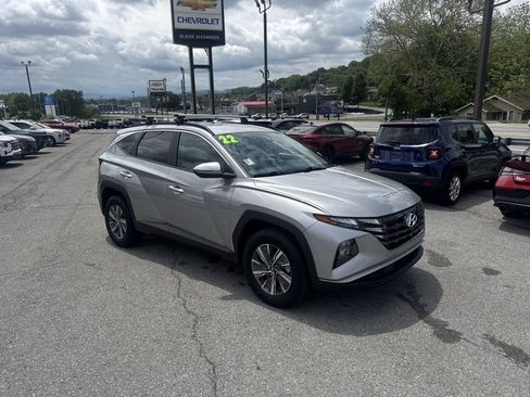 Used 2022 Hyundai Tucson Blue AWD/4WD image 1