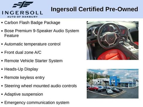 Used 2019 Chevrolet Corvette Grand Sport w/ Carbon Flash Badge Package image 10