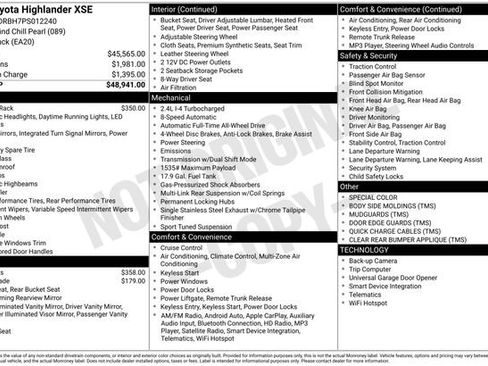 Used 2023 Toyota Highlander XSE image 11