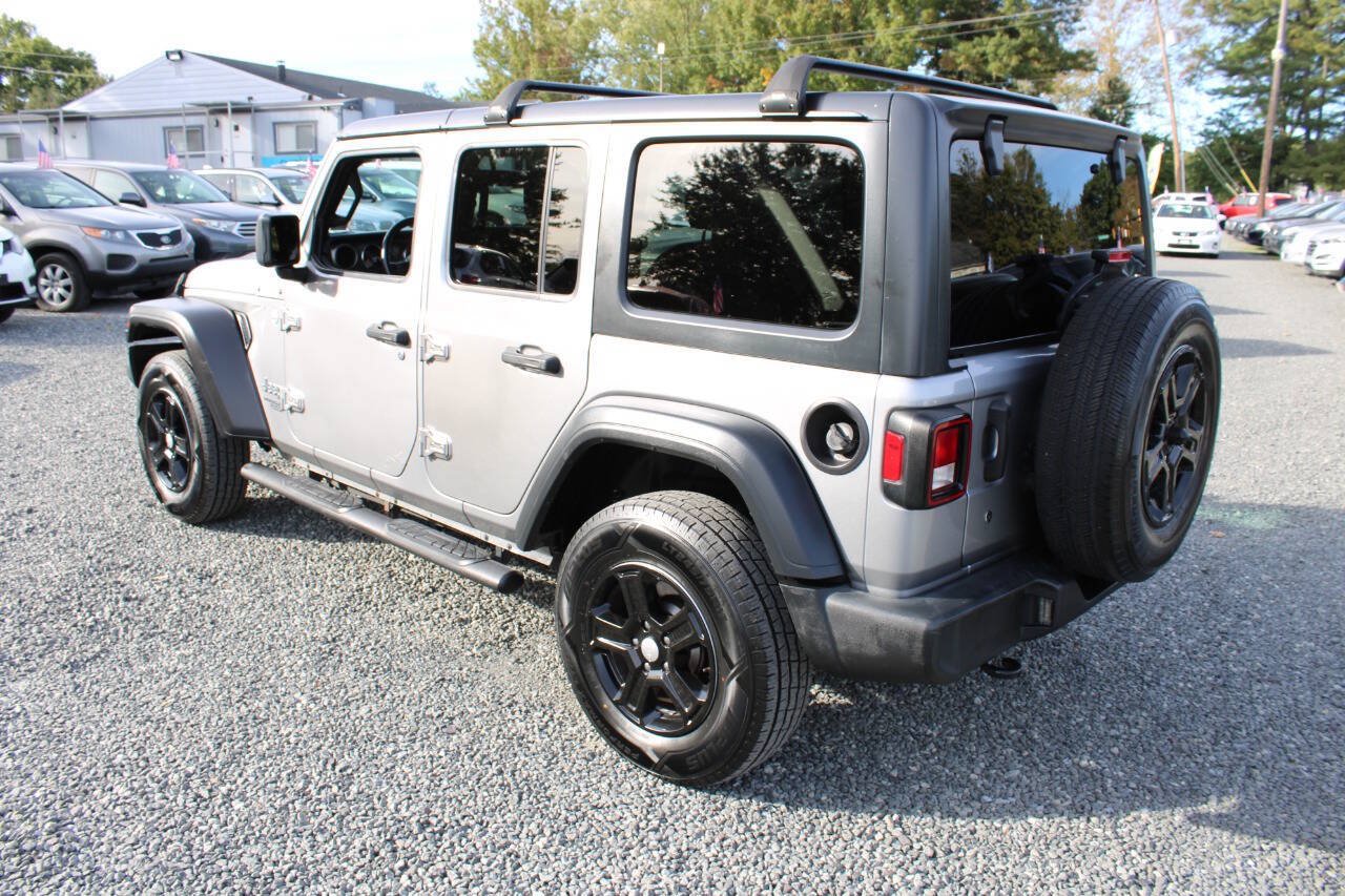 Used 2019 Jeep Wrangler Unlimited Sport S AWD/4WD image 9