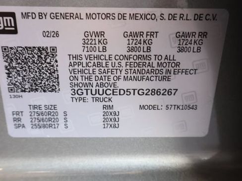 New 2026 GMC Sierra 1500 Elevation w/ Elevation Premium Package AWD/4WD image 32