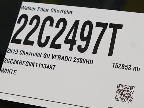 Used 2019 Chevrolet Silverado 2500 W/T w/ WT Convenience Package AWD/4WD image 32