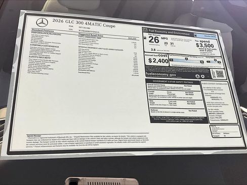 New 2026 Mercedes-Benz GLC 300 4MATIC image 18