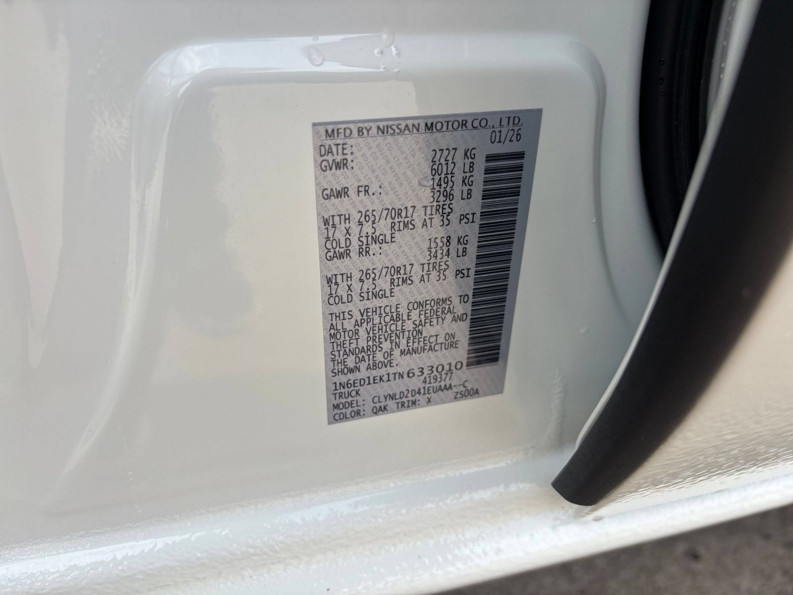 Used 2026 Nissan Frontier PRO-4X AWD/4WD image 28