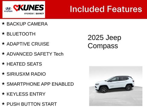 Used 2025 Jeep Compass Limited AWD/4WD image 2