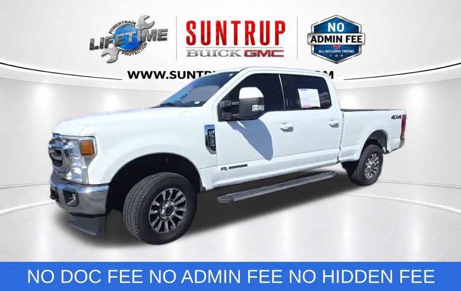 Used 2021 Ford F250 Lariat w/ Lariat Value Package AWD/4WD image 3